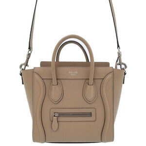 Celine Shopper Luggage Bag Logo